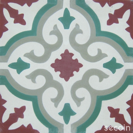 Cement tile D002